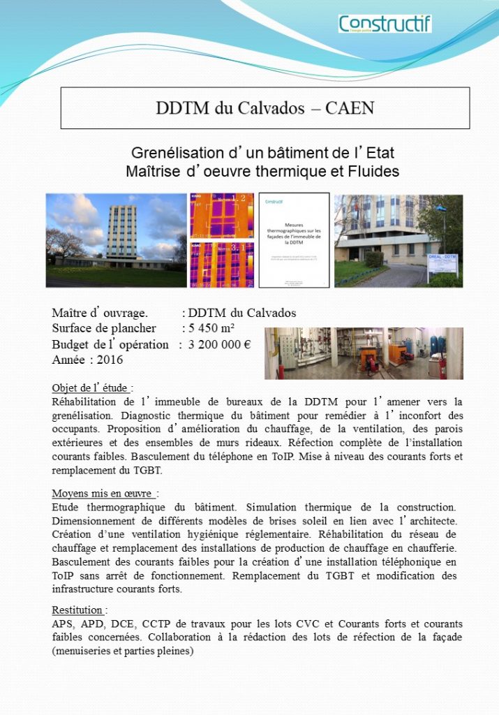 DDTM du Calvados – CAEN